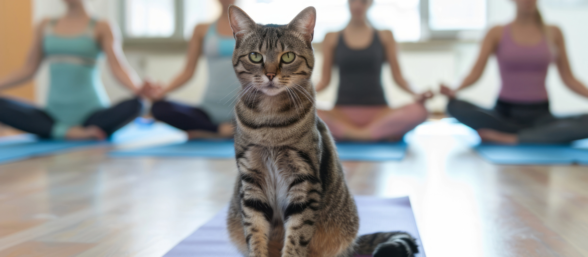 Cat Yoga With Cat Guardians