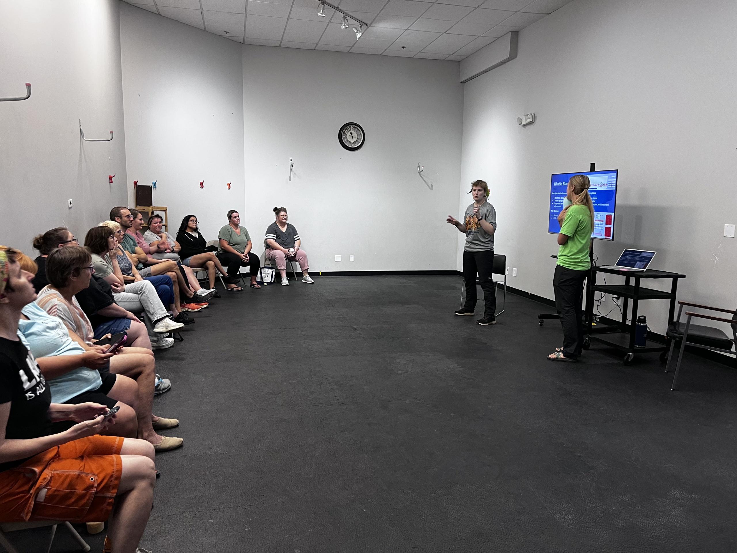 Rehab team at Stance Analysis event
