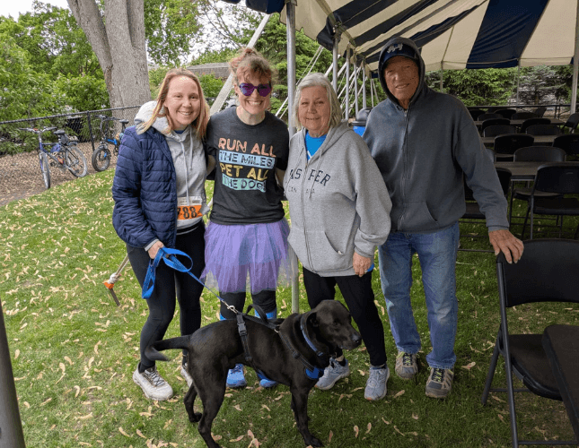 Rehab team at a local event