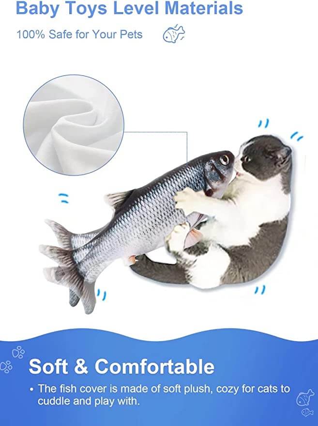 Potaroma Cat Toys Flopping Fish Amazon Product